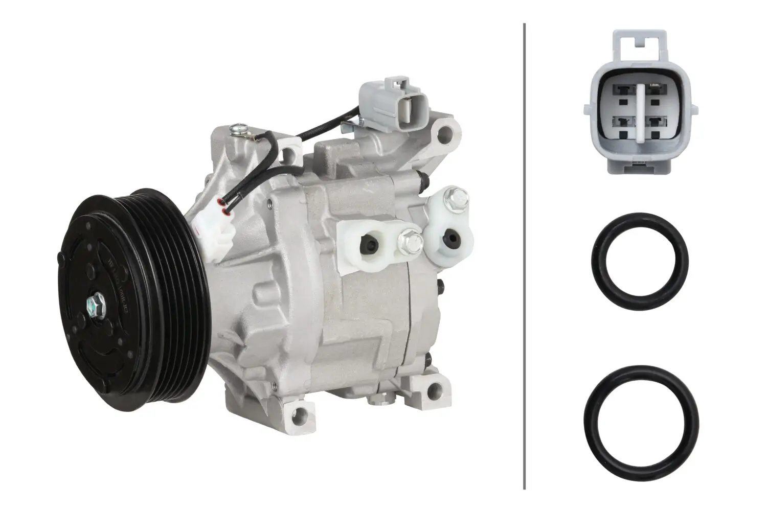 Kompressor, Klimaanlage 12 V HELLA 8FK 366 201-391