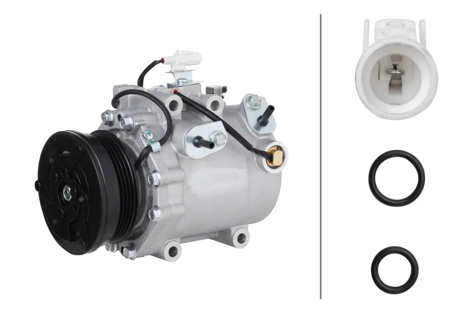 Kompressor, Klimaanlage 12 V HELLA 8FK 366 201-421