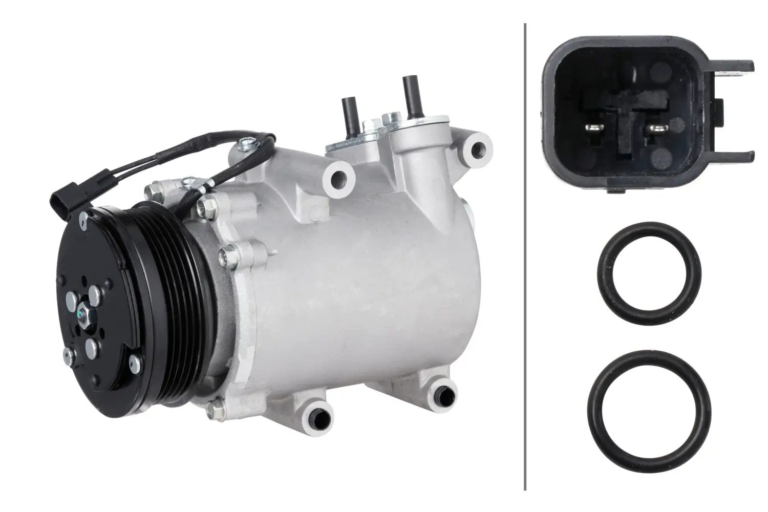 Kompressor, Klimaanlage 12 V HELLA 8FK 366 201-431