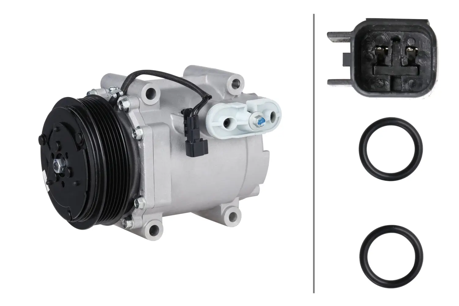 Kompressor, Klimaanlage 12 V HELLA 8FK 366 201-441