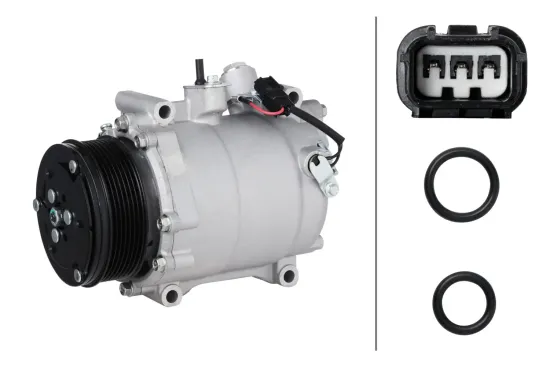 Kompressor, Klimaanlage 12 V HELLA 8FK 366 201-451 Bild Kompressor, Klimaanlage 12 V HELLA 8FK 366 201-451