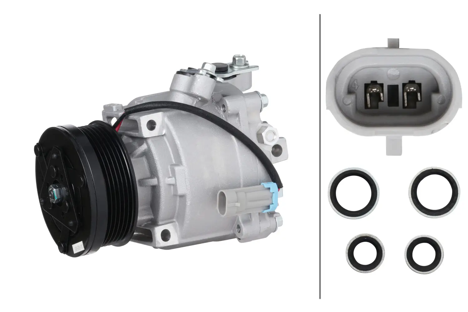 Kompressor, Klimaanlage 12 V HELLA 8FK 366 201-481