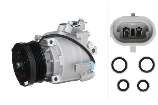 Kompressor, Klimaanlage 12 V HELLA 8FK 366 201-481 Bild Kompressor, Klimaanlage 12 V HELLA 8FK 366 201-481