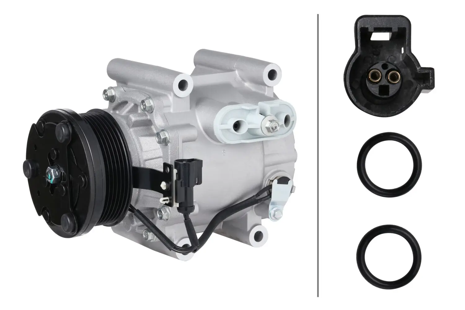 Kompressor, Klimaanlage 12 V HELLA 8FK 366 201-551