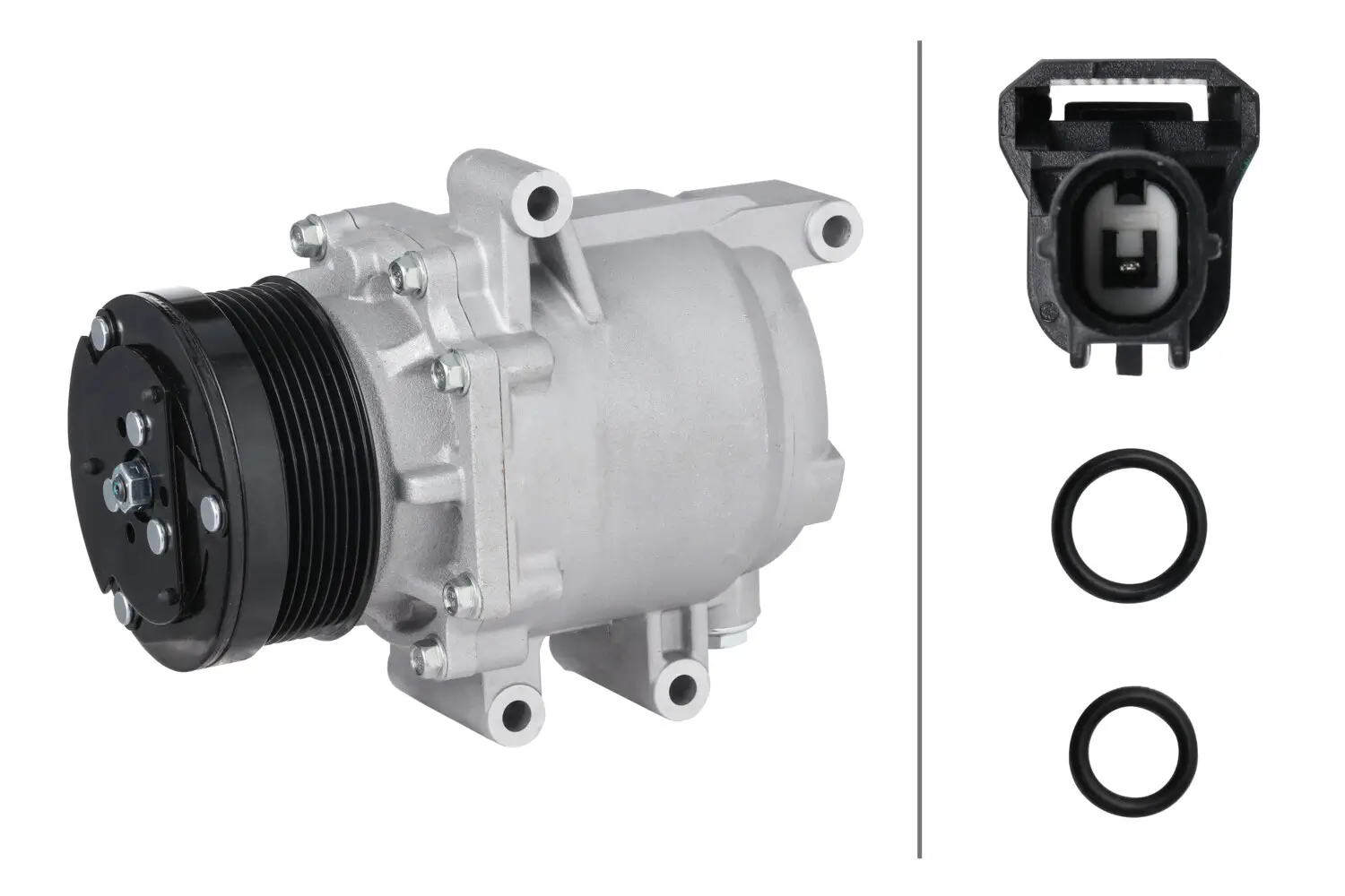 Kompressor, Klimaanlage 12 V HELLA 8FK 366 201-561