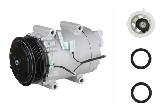 Kompressor, Klimaanlage 12 V HELLA 8FK 366 201-591 Bild Kompressor, Klimaanlage 12 V HELLA 8FK 366 201-591