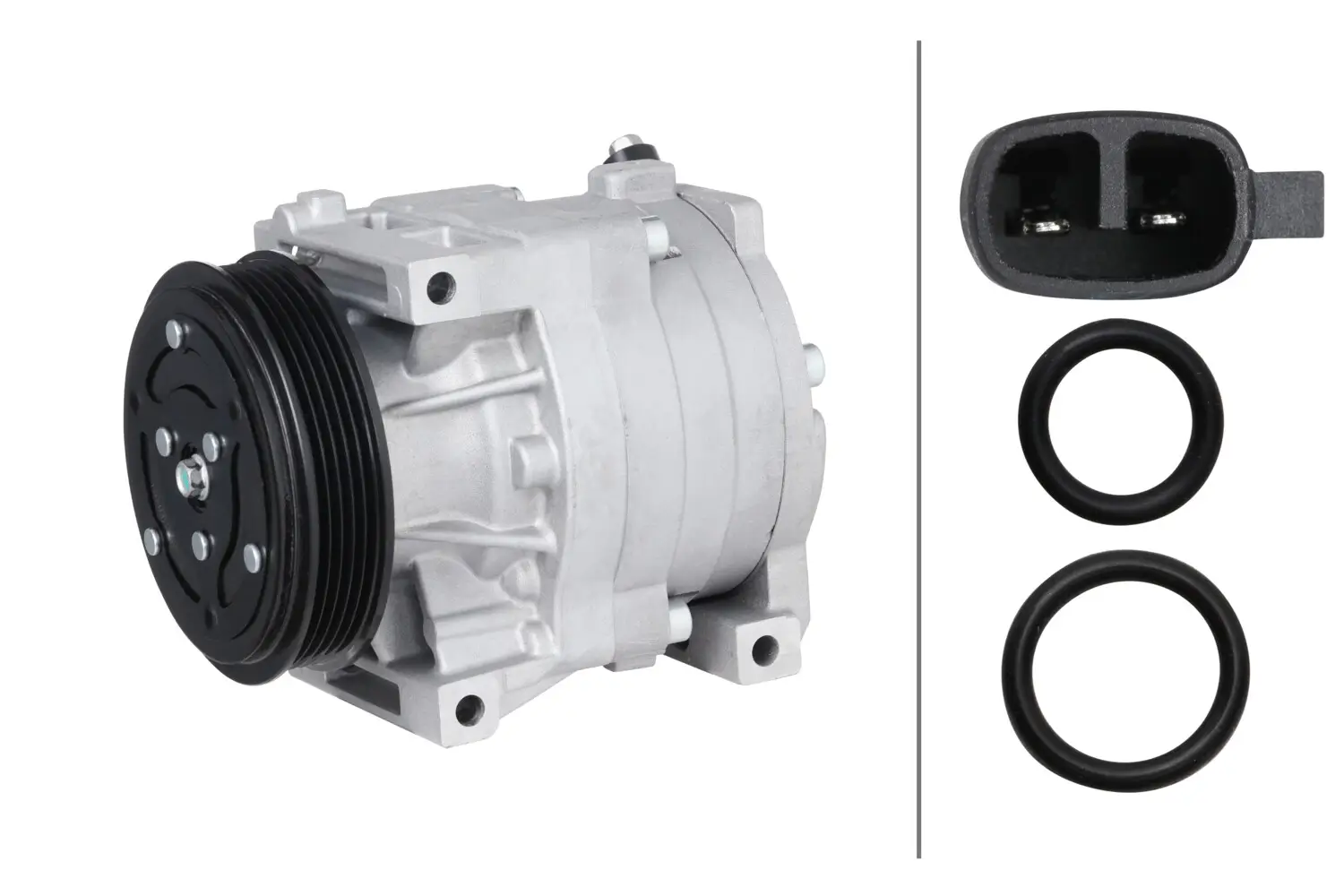 Kompressor, Klimaanlage 12 V HELLA 8FK 366 201-601