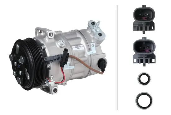 Kompressor, Klimaanlage 12 V HELLA 8FK 366 201-611 Bild Kompressor, Klimaanlage 12 V HELLA 8FK 366 201-611