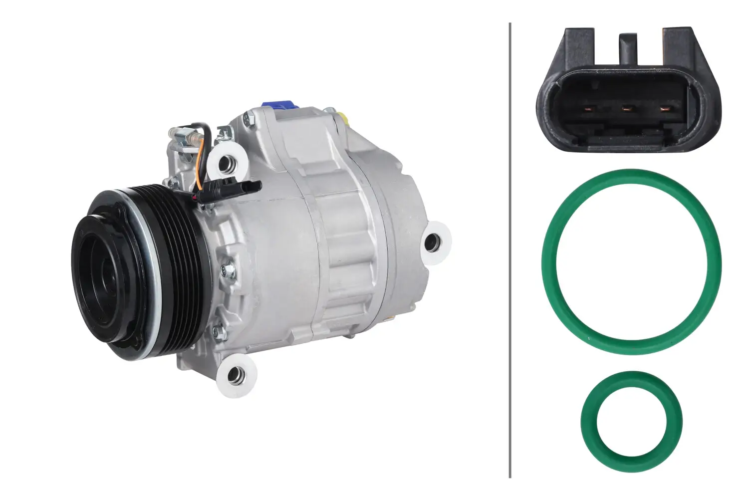 Kompressor, Klimaanlage 12 V HELLA 8FK 366 201-671