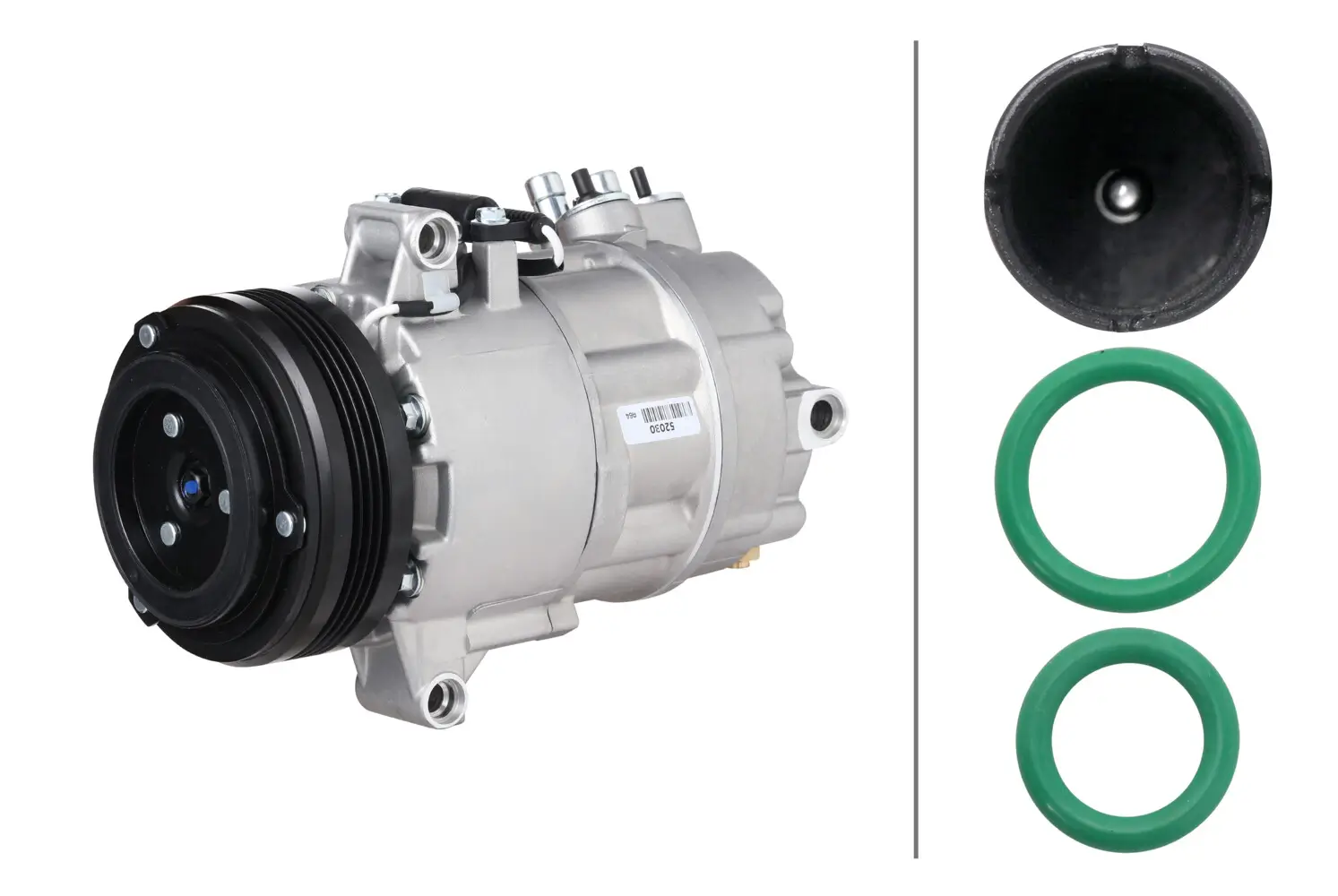 Kompressor, Klimaanlage 12 V HELLA 8FK 366 201-701