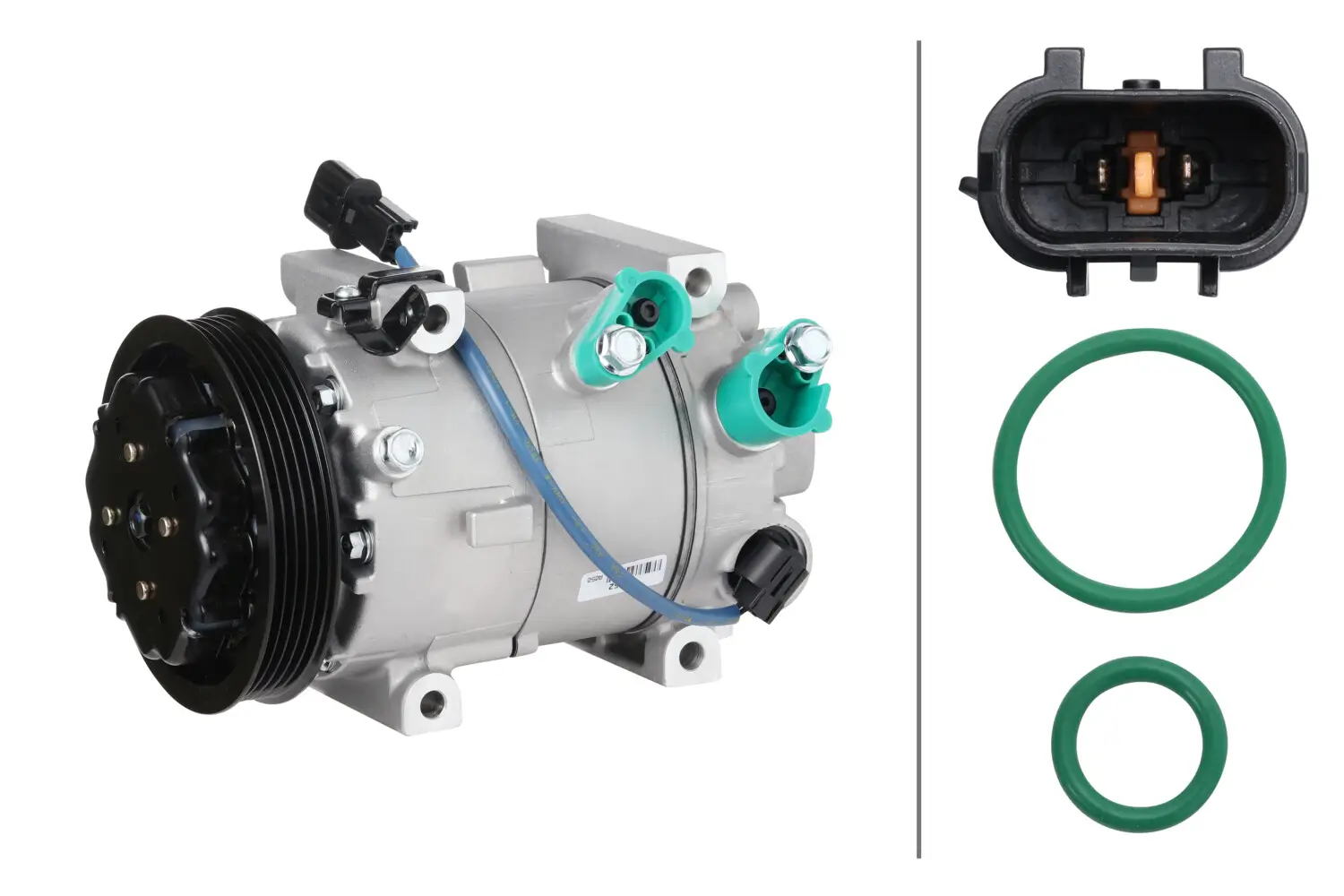 Kompressor, Klimaanlage 12 V HELLA 8FK 366 201-721