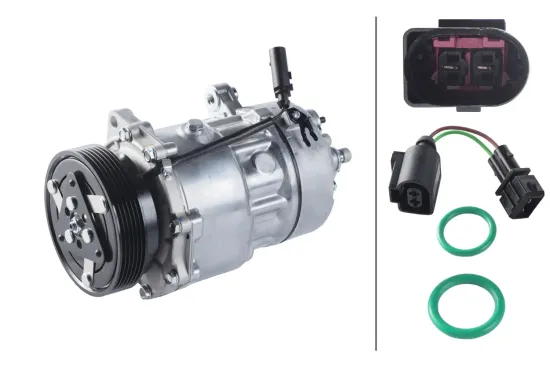 Kompressor, Klimaanlage 12 V HELLA 8FK 366 201-791 Bild Kompressor, Klimaanlage 12 V HELLA 8FK 366 201-791