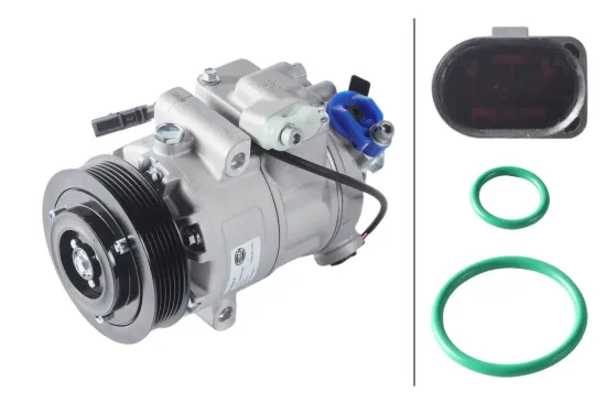 Kompressor, Klimaanlage 12 V HELLA 8FK 366 201-811 Bild Kompressor, Klimaanlage 12 V HELLA 8FK 366 201-811