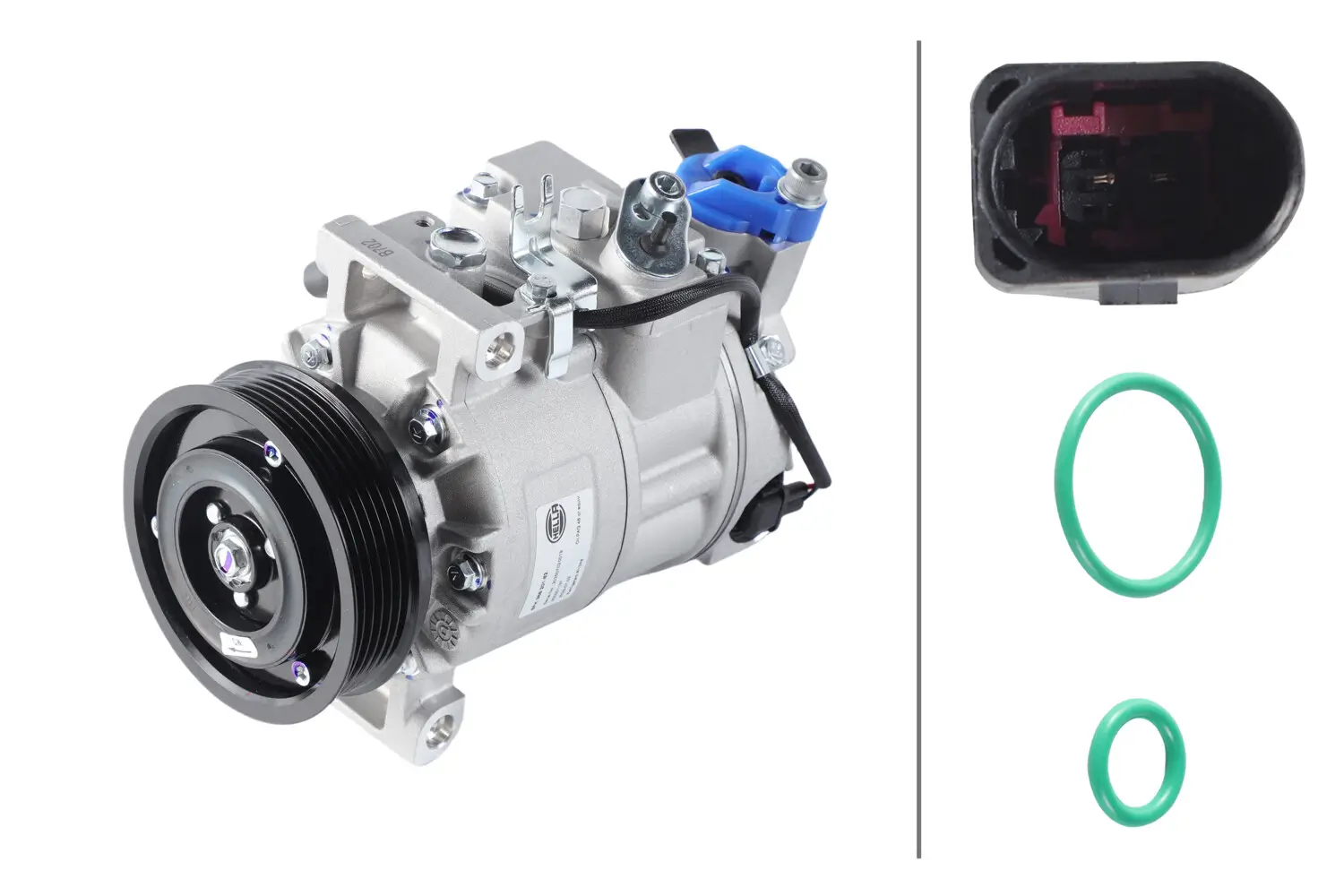 Kompressor, Klimaanlage 12 V HELLA 8FK 366 201-821