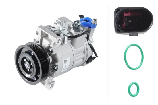 Kompressor, Klimaanlage 12 V HELLA 8FK 366 201-821 Bild Kompressor, Klimaanlage 12 V HELLA 8FK 366 201-821