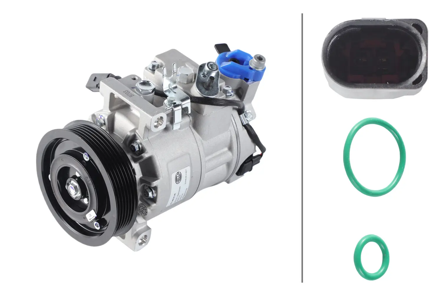 Kompressor, Klimaanlage 12 V HELLA 8FK 366 201-831