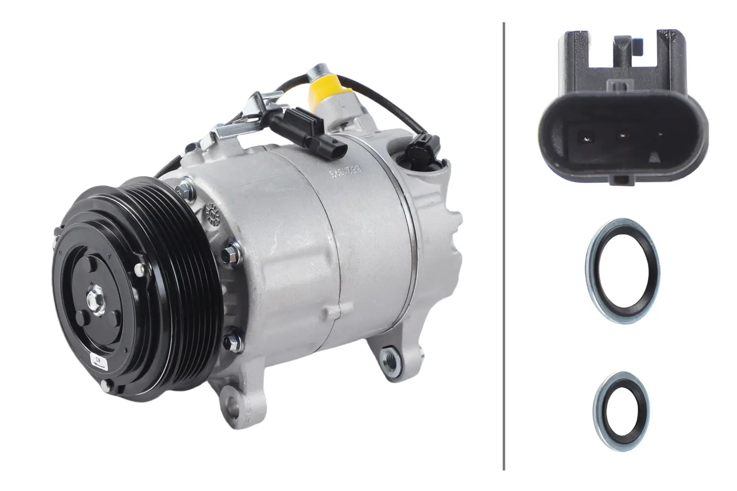 Kompressor, Klimaanlage 12 V HELLA 8FK 366 201-871