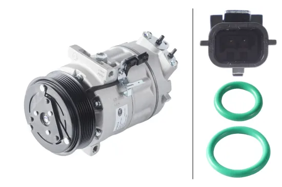 Kompressor, Klimaanlage 12 V HELLA 8FK 366 201-921 Bild Kompressor, Klimaanlage 12 V HELLA 8FK 366 201-921