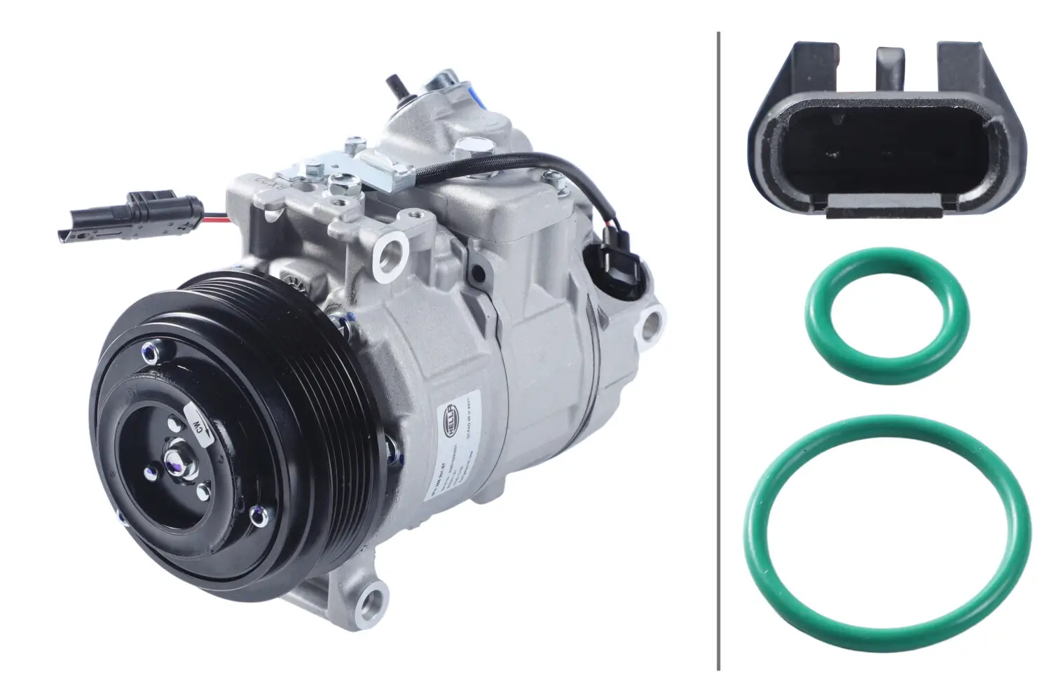 Kompressor, Klimaanlage 12 V HELLA 8FK 366 201-971