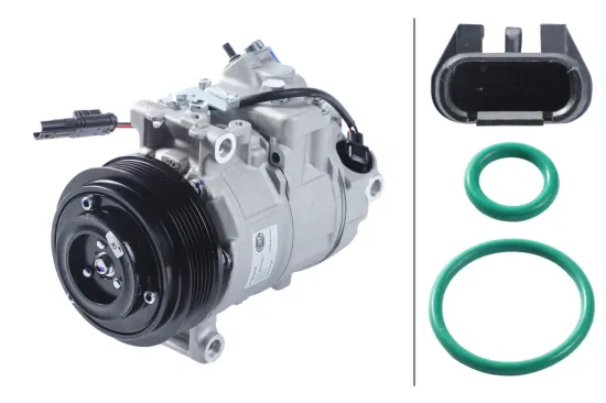 Kompressor, Klimaanlage 12 V HELLA 8FK 366 201-971 Bild Kompressor, Klimaanlage 12 V HELLA 8FK 366 201-971