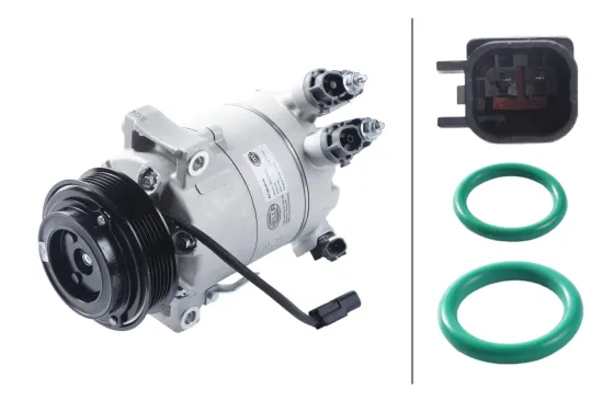 Kompressor, Klimaanlage 12 V HELLA 8FK 366 201-981 Bild Kompressor, Klimaanlage 12 V HELLA 8FK 366 201-981