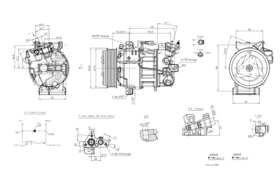 Kompressor, Klimaanlage 12 V HELLA 8FK 366 201-991 Bild Kompressor, Klimaanlage 12 V HELLA 8FK 366 201-991