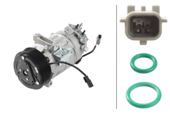 Kompressor, Klimaanlage 12 V HELLA 8FK 366 201-991 Bild Kompressor, Klimaanlage 12 V HELLA 8FK 366 201-991