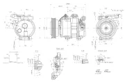 Kompressor, Klimaanlage 12 V HELLA 8FK 366 202-011