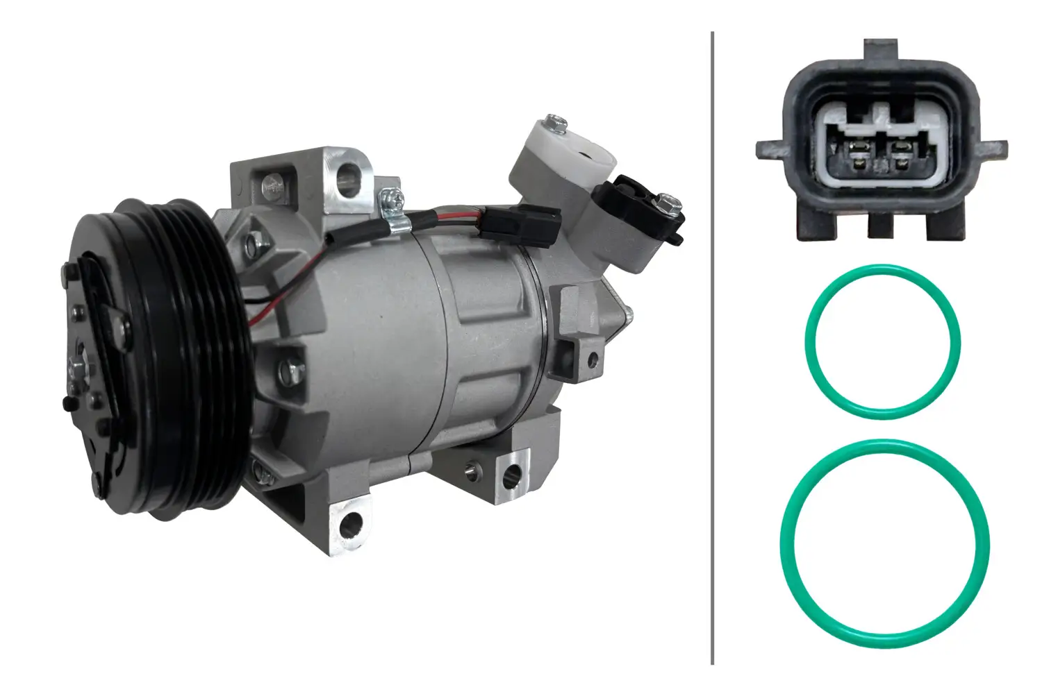 Kompressor, Klimaanlage 12 V HELLA 8FK 366 202-201