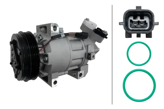 Kompressor, Klimaanlage 12 V HELLA 8FK 366 202-201 Bild Kompressor, Klimaanlage 12 V HELLA 8FK 366 202-201