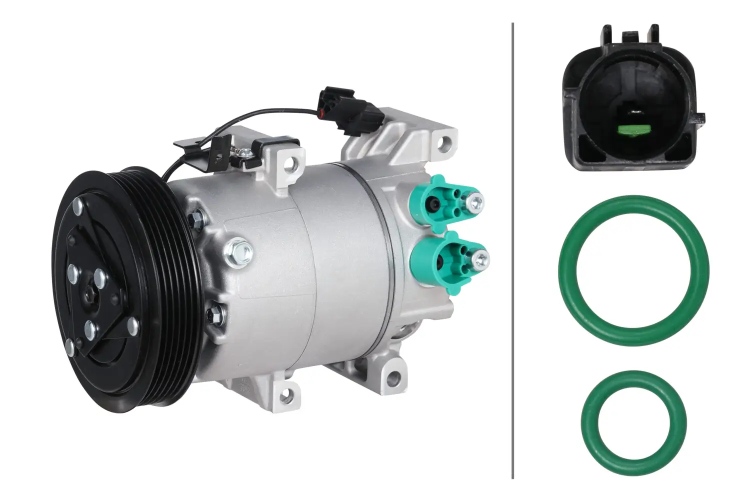Kompressor, Klimaanlage 12 V HELLA 8FK 366 202-481