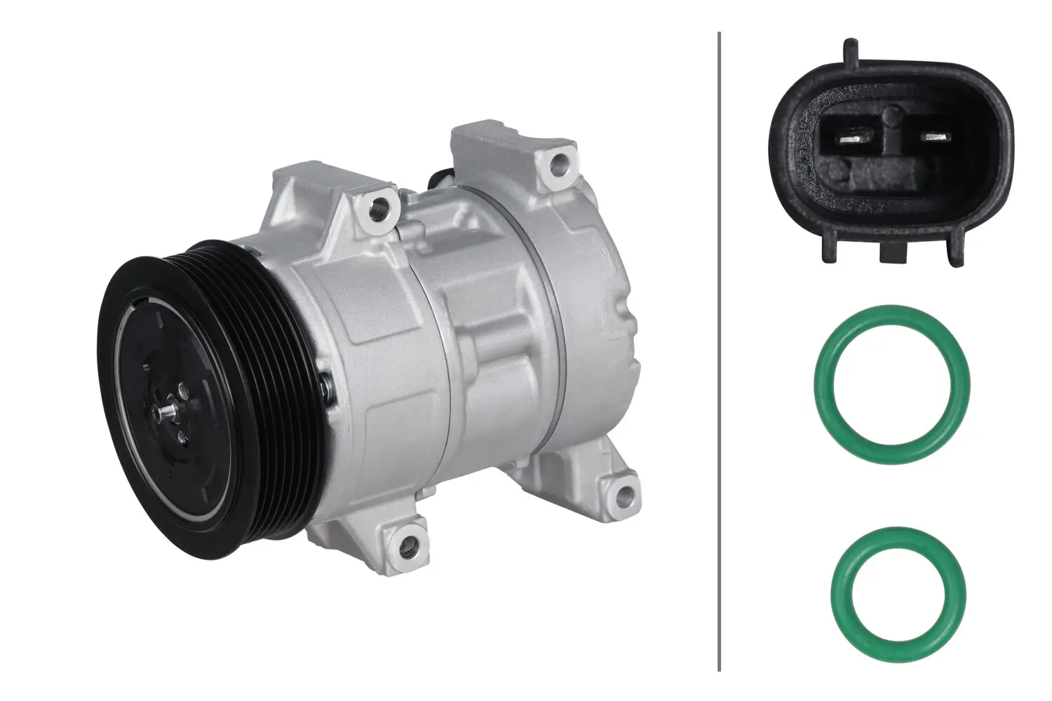 Kompressor, Klimaanlage 12 V HELLA 8FK 366 202-581
