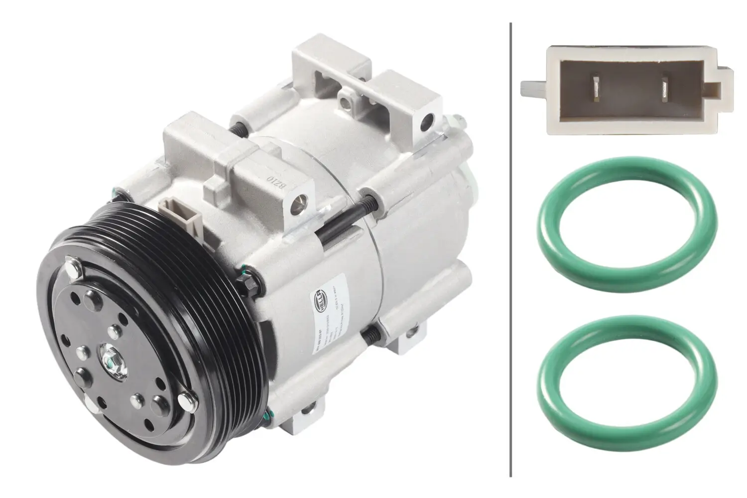 Kompressor, Klimaanlage 12 V HELLA 8FK 366 202-971