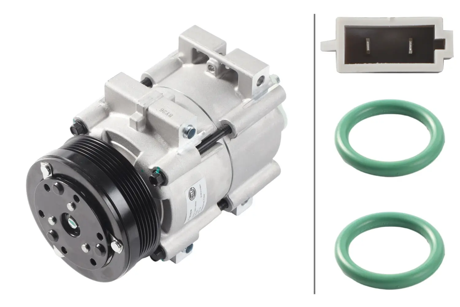 Kompressor, Klimaanlage 12 V HELLA 8FK 366 202-991