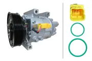 Kompressor, Klimaanlage 12 V HELLA 8FK 366 203-001