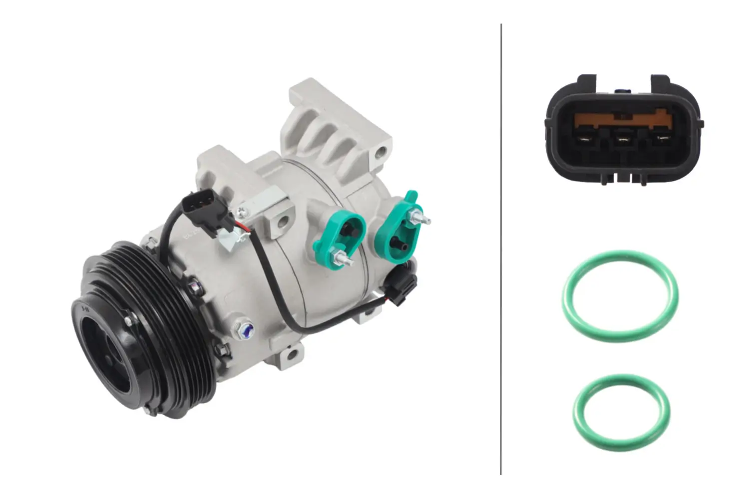 Kompressor, Klimaanlage 12 V HELLA 8FK 366 203-071