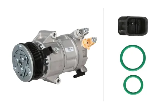 Kompressor, Klimaanlage 12 V HELLA 8FK 366 203-121 Bild Kompressor, Klimaanlage 12 V HELLA 8FK 366 203-121