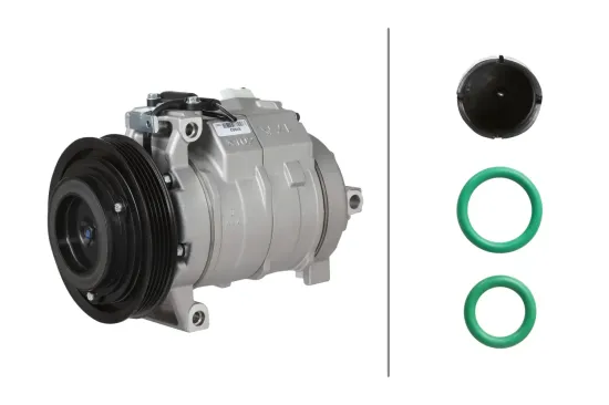 Kompressor, Klimaanlage 12 V HELLA 8FK 366 203-431 Bild Kompressor, Klimaanlage 12 V HELLA 8FK 366 203-431