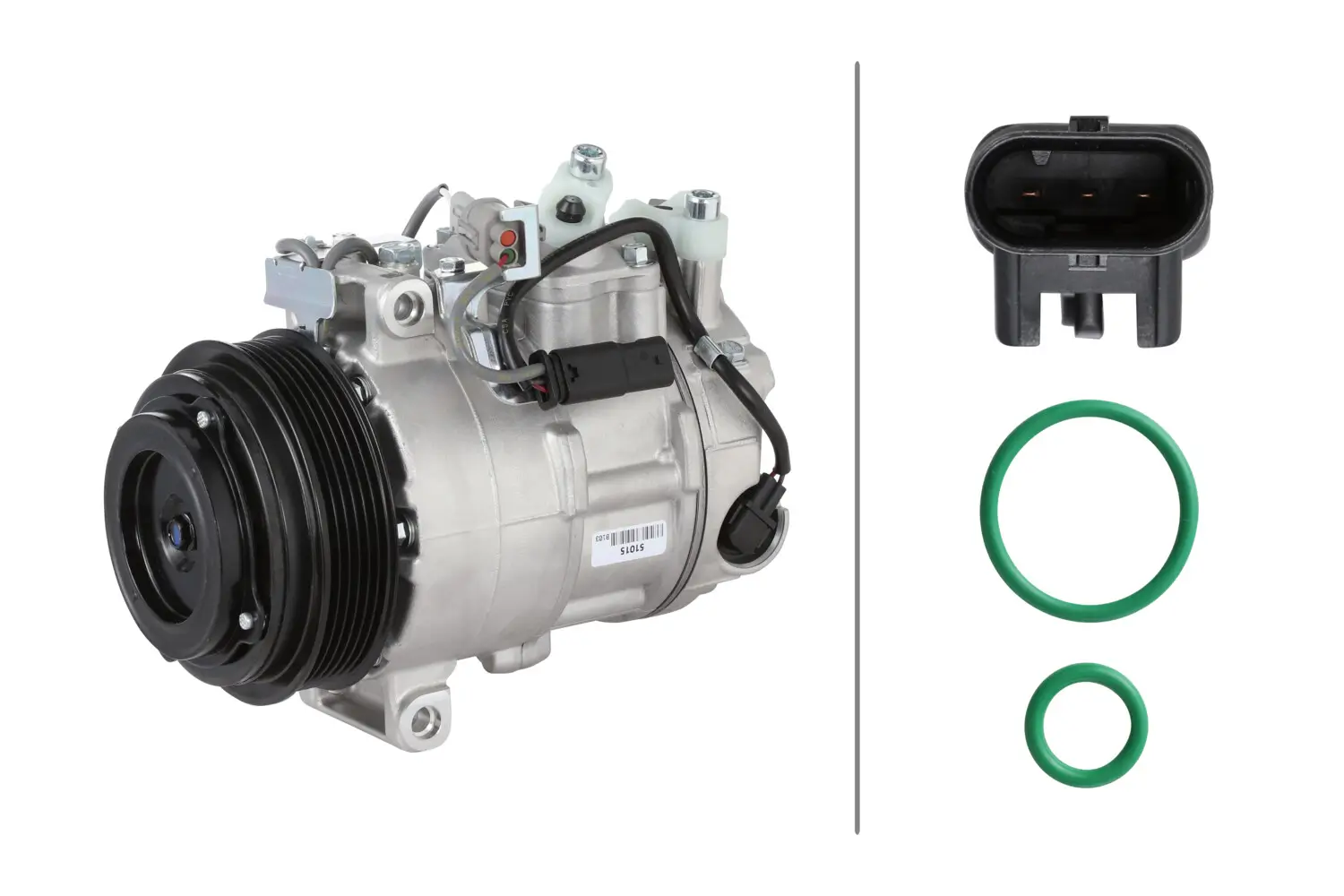 Kompressor, Klimaanlage 12 V HELLA 8FK 366 203-811