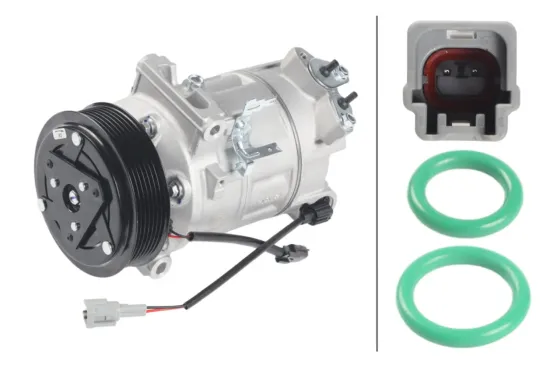 Kompressor, Klimaanlage 12 V HELLA 8FK 366 203-891 Bild Kompressor, Klimaanlage 12 V HELLA 8FK 366 203-891
