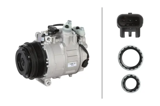 Kompressor, Klimaanlage 12 V HELLA 8FK 366 203-981 Bild Kompressor, Klimaanlage 12 V HELLA 8FK 366 203-981