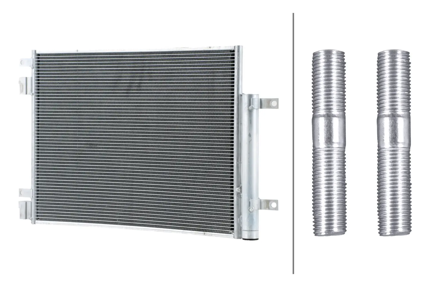 Kondensator, Klimaanlage HELLA 8FC 366 220-161