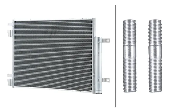 Kondensator, Klimaanlage HELLA 8FC 366 220-161 Bild Kondensator, Klimaanlage HELLA 8FC 366 220-161