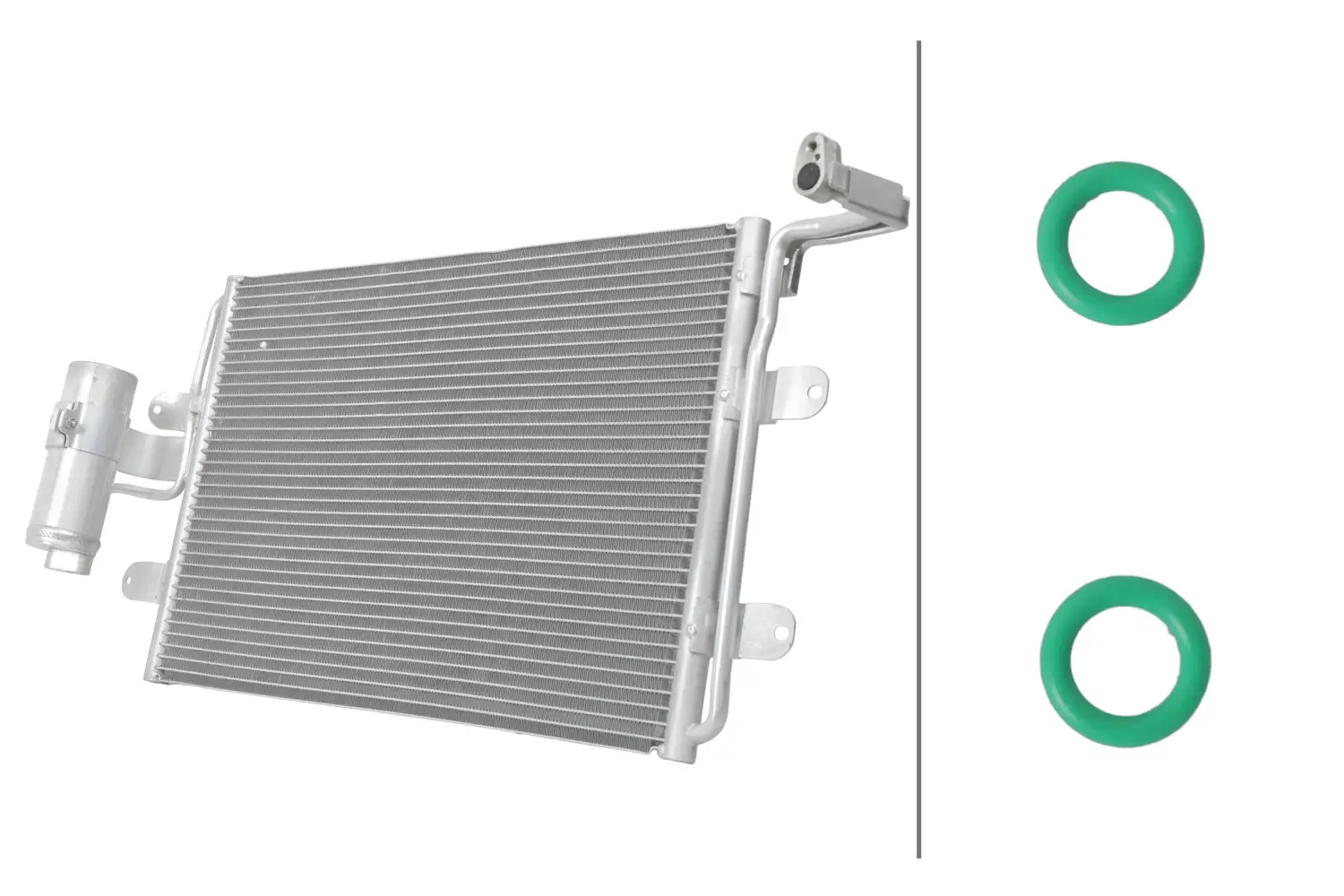 Kondensator, Klimaanlage HELLA 8FC 366 220-231