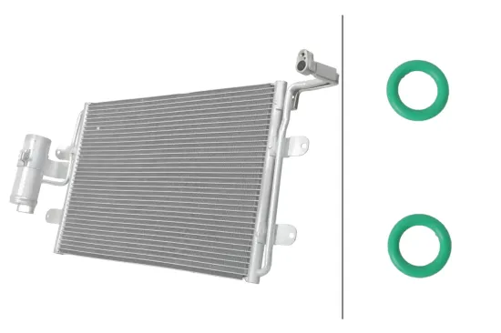 Kondensator, Klimaanlage HELLA 8FC 366 220-231 Bild Kondensator, Klimaanlage HELLA 8FC 366 220-231