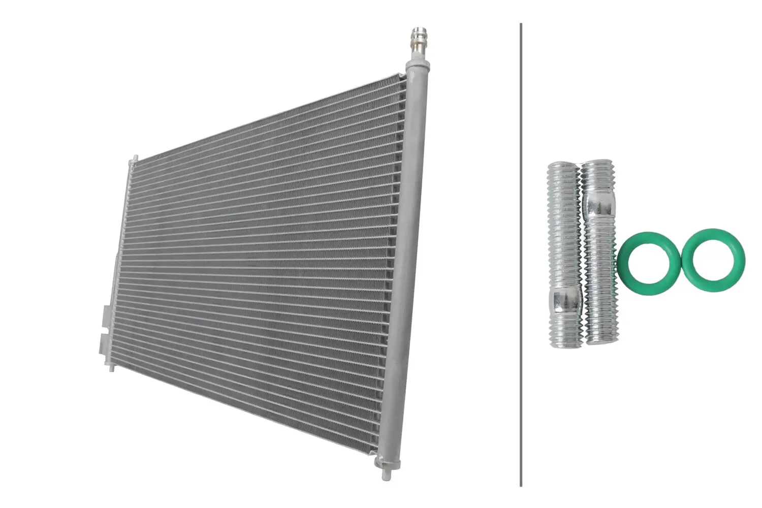 Kondensator, Klimaanlage HELLA 8FC 366 220-271