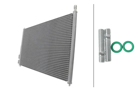 Kondensator, Klimaanlage HELLA 8FC 366 220-271 Bild Kondensator, Klimaanlage HELLA 8FC 366 220-271