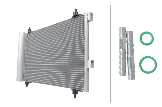 Kondensator, Klimaanlage HELLA 8FC 366 220-381 Bild Kondensator, Klimaanlage HELLA 8FC 366 220-381