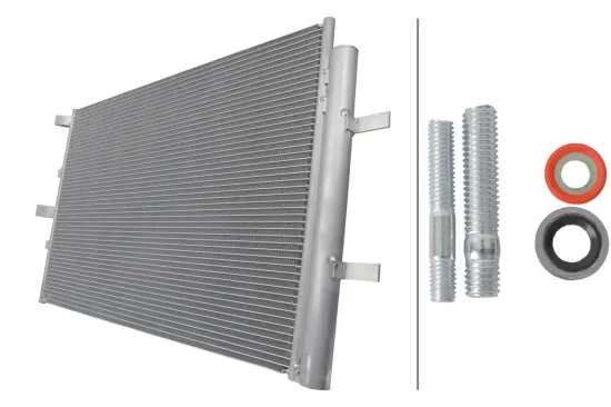 Kondensator, Klimaanlage HELLA 8FC 366 220-411 Bild Kondensator, Klimaanlage HELLA 8FC 366 220-411