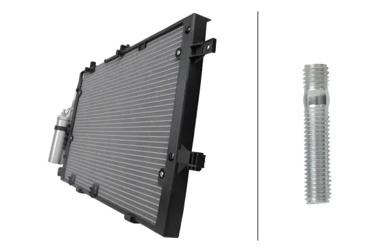 Kondensator, Klimaanlage HELLA 8FC 366 220-451 Bild Kondensator, Klimaanlage HELLA 8FC 366 220-451